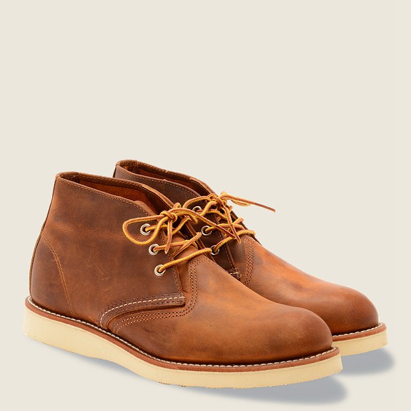 Red Wing Heritage Sko Work - Chukkar Rough & Tough Læder - Brune - Herre 6095-TIWVE